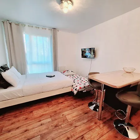 Studio Alpha - 2Min By Train To Disneyland, Eurostar, Tgv Or 20-Minute Walk To Disney Montévrain Exterior foto